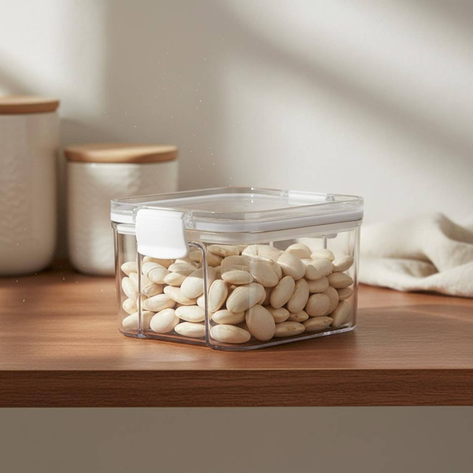 Food Storage Jars Plastic - Hava Geçirmez Gıda Saklama Kabı Nem