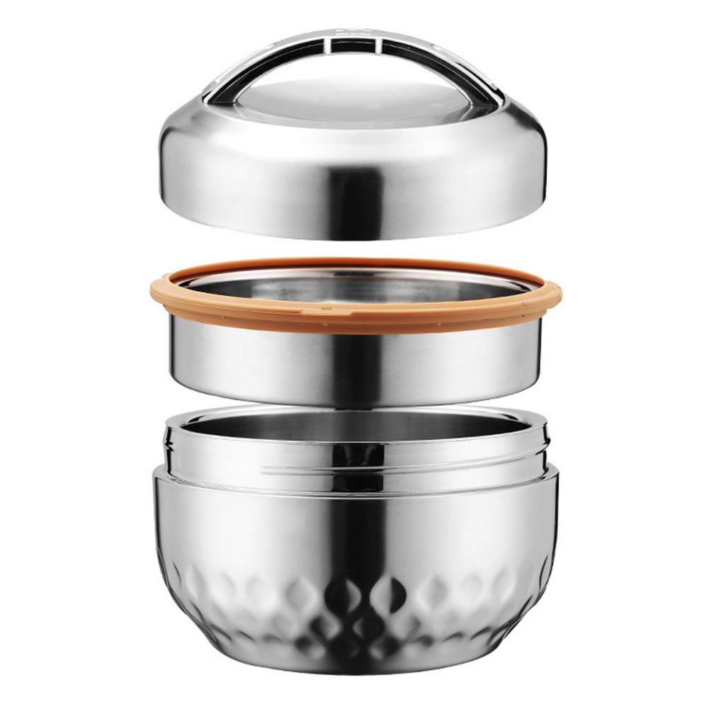 Food Storage Thermos - Çift katmanlı termos tutmak yemek kabı
