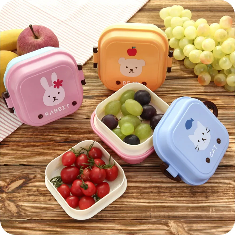 Food Storage For Camping - Çocuk Mini Sevimli Karikatür Gıda Saklama