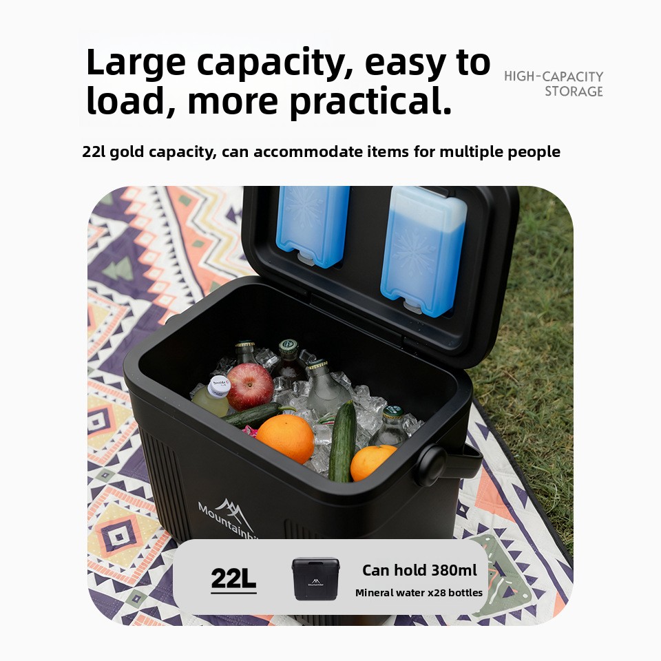 Food Storage For Camping - Mountainhiker 22L Black Knight Açık Hava