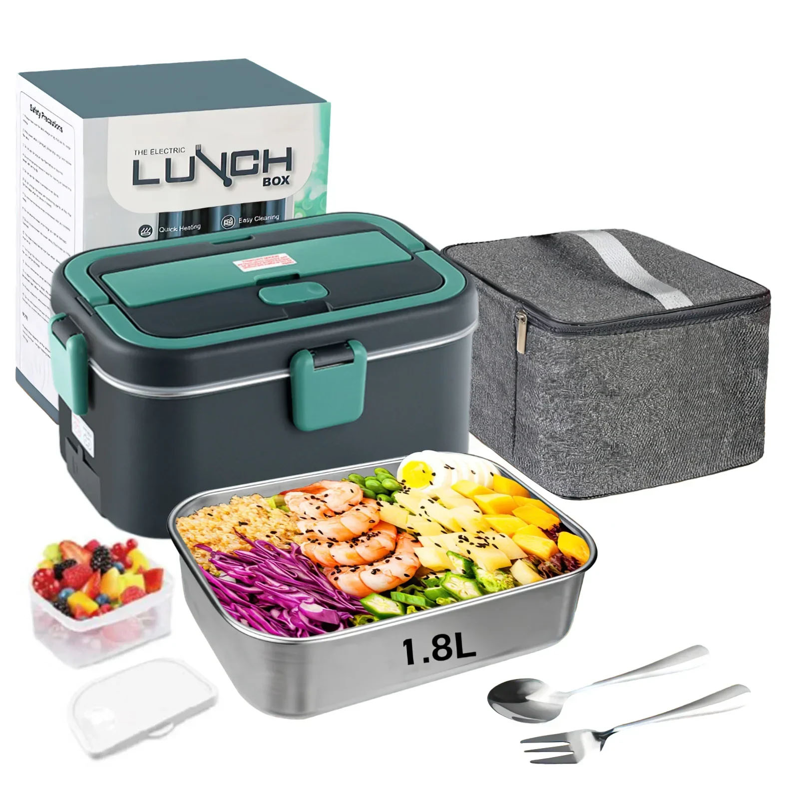 Food Storage For Camping - Elektrikli Öğle Yemeği Kutusu Gıda Isıtıcı
