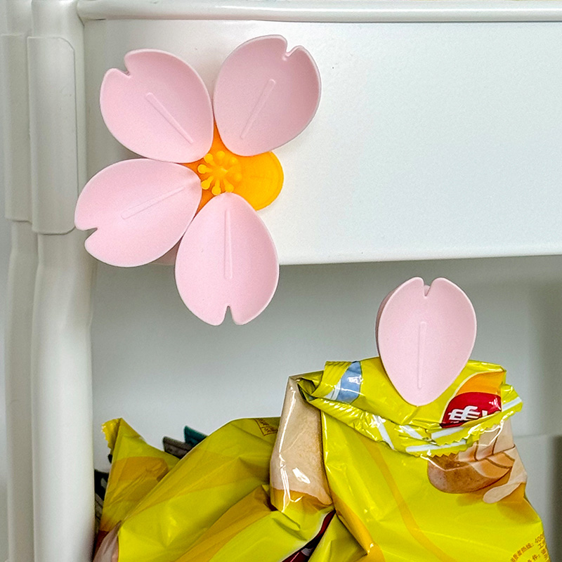 Food Storage Plants - Sakura Manyetik Klips Yaratıcı Mutfak Aletleri