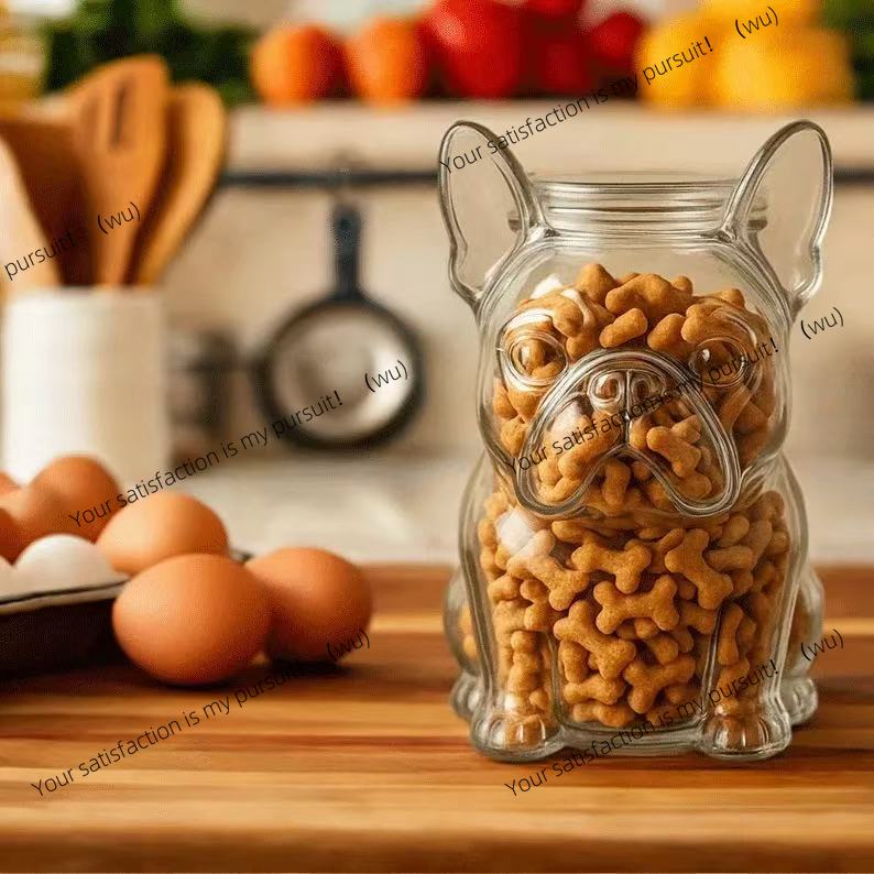 Food Storage Glass Containers Large - Büyük ve Orta Boy Köpekler İçin