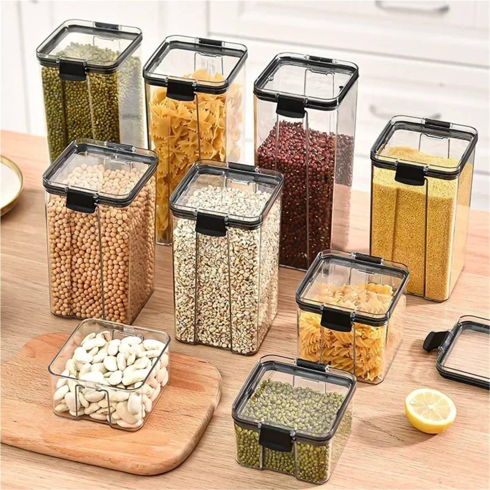 Hava Geçirmez Gıda Saklama Kab - Food Storage Jars Plastic incelemesi ve fiyatı