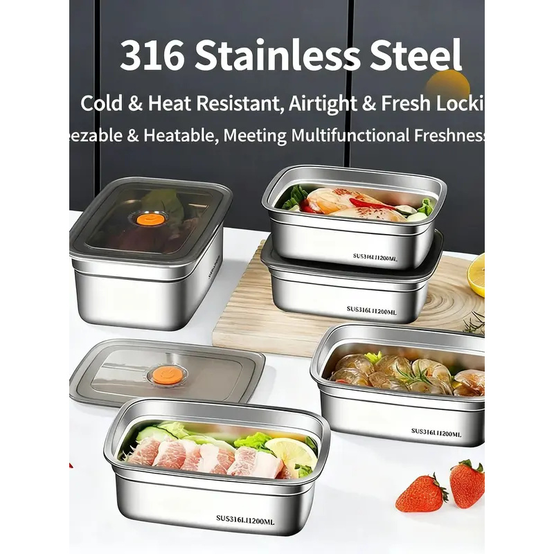Büyük Kapasiteli Paslanmaz Çel - Food Storage For Camping incelemesi ve fiyatı