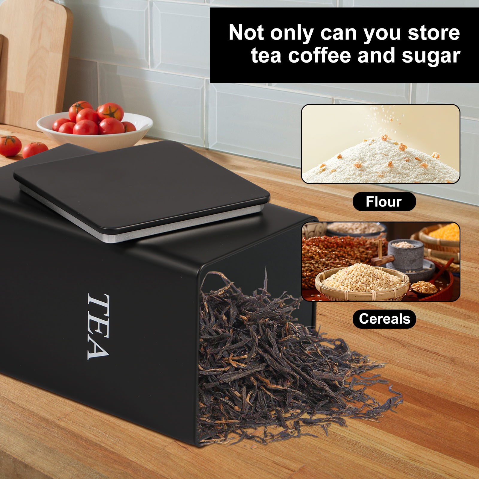 3 adet kahve çekirdeği saklama - Food Storage Jars With Lids incelemesi ve fiyatı