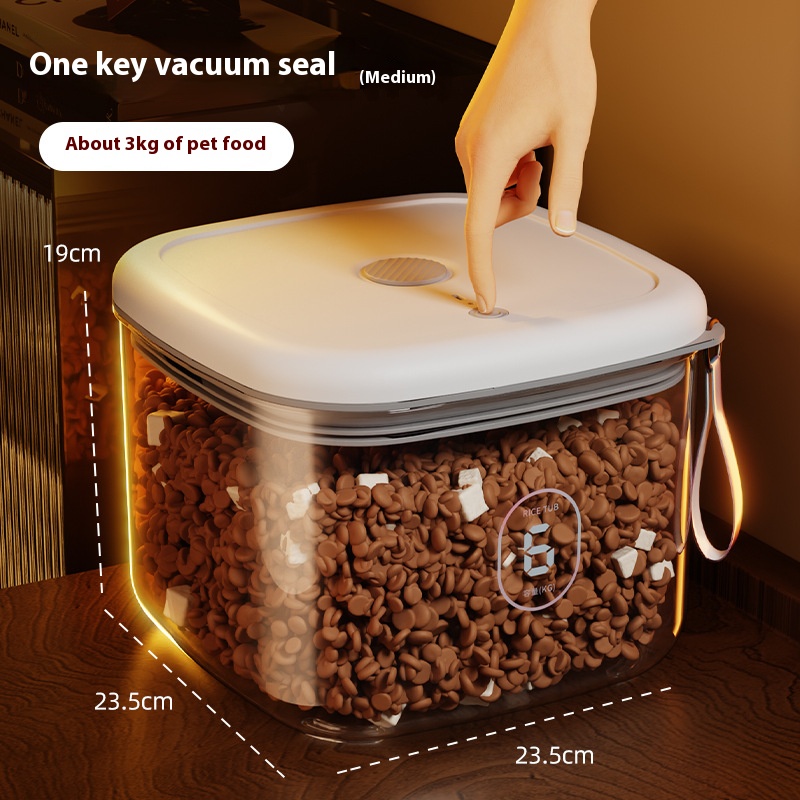 Kedi Maması Saklama Kovası, Mü - Food Storage Vacuum Containers incelemesi ve fiyatı