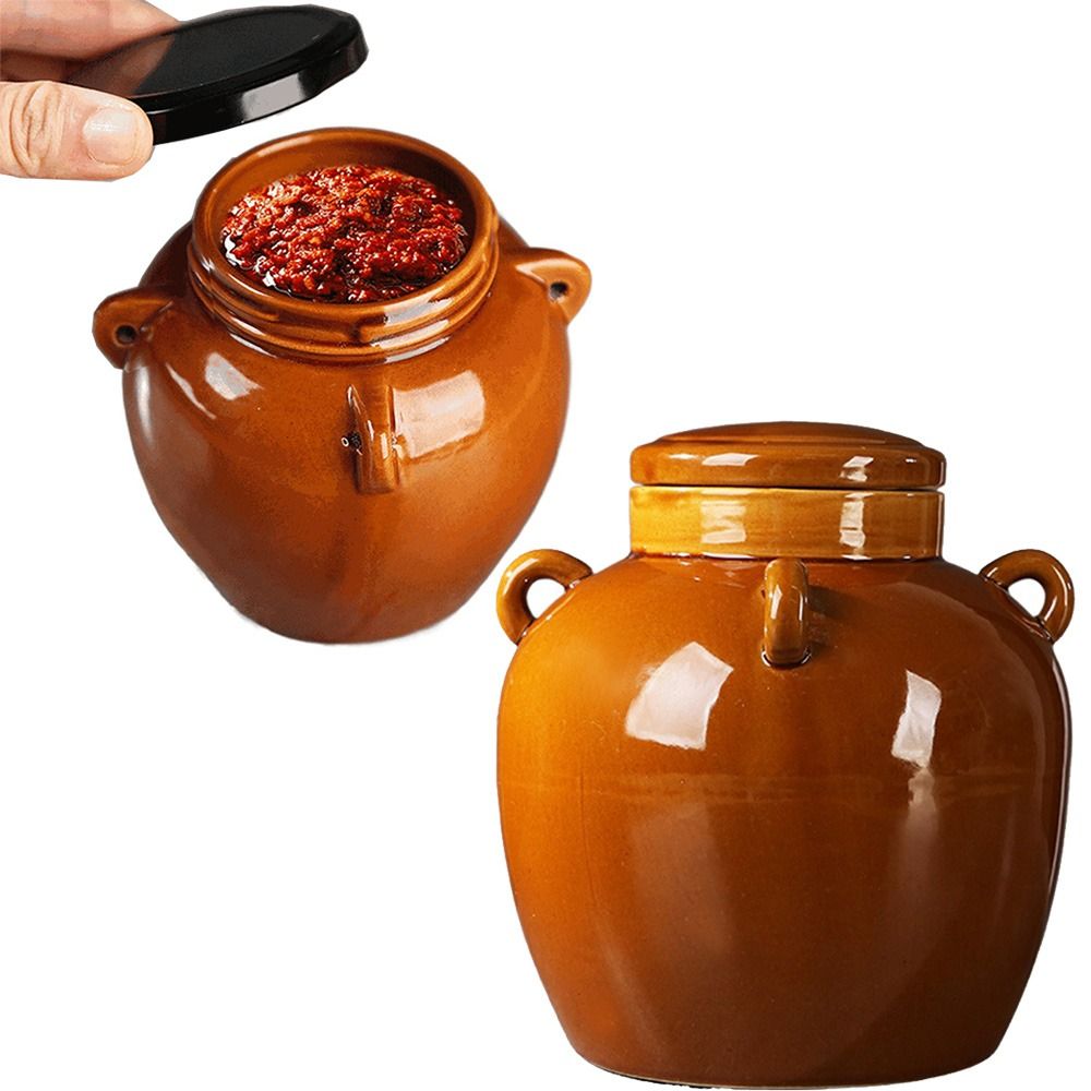 Büyük Kapasiteli Seramik Turşu - Food Storage Jars With Lids incelemesi ve fiyatı