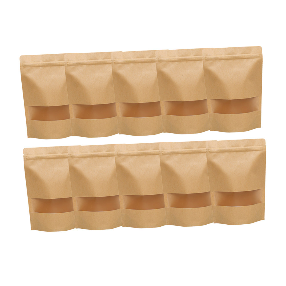 50 Adet Kraft Kağıt Fermuarlı  - Food Storage Zipper Bags incelemesi ve fiyatı