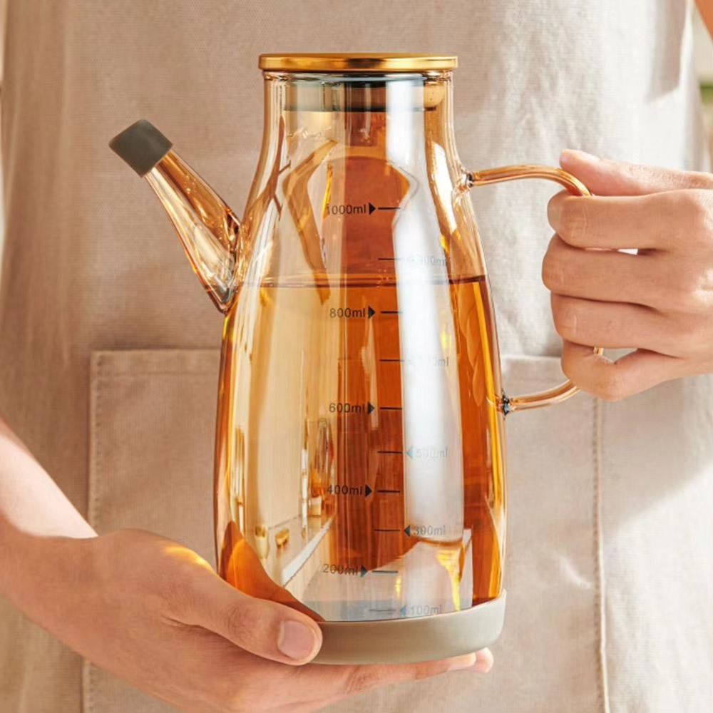 Yeni Gıda sınıfı Yağ Dağıtıcı  - Food Storage Glass Containers Large incelemesi ve fiyatı