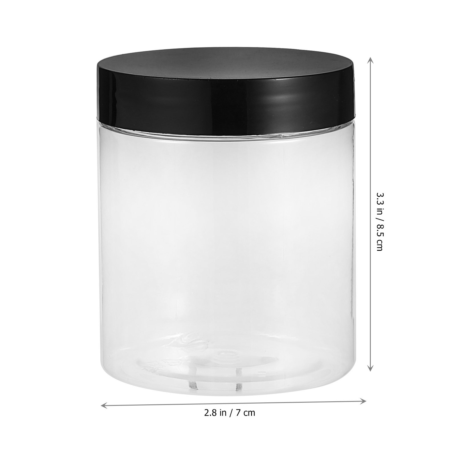 12 Adet Yüksek Kaliteli Şeffaf - Food Storage Jars Plastic incelemesi ve fiyatı