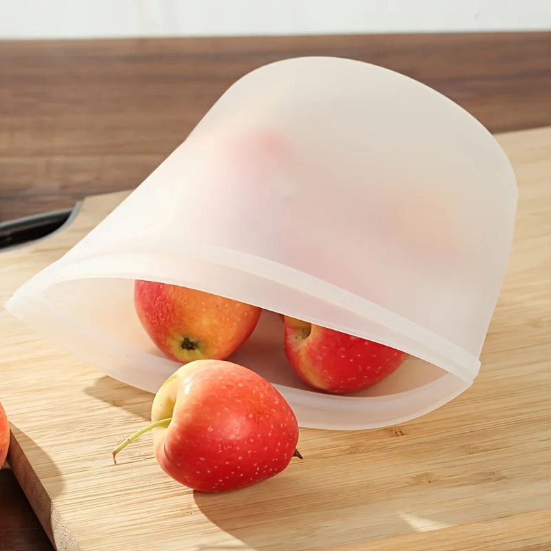 Yeniden Kullanılabilir Silikon - Food Storage Zipper Bags incelemesi ve fiyatı