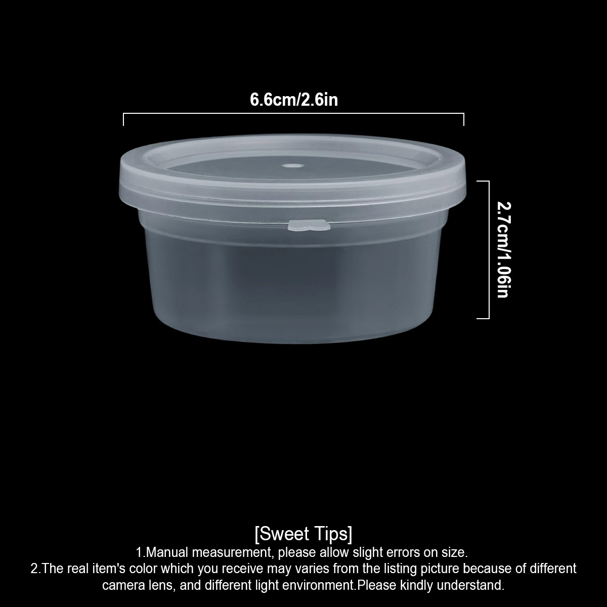 10/20/40'lı Paket Küçük Slime  - Food Storage Jars Plastic incelemesi ve fiyatı
