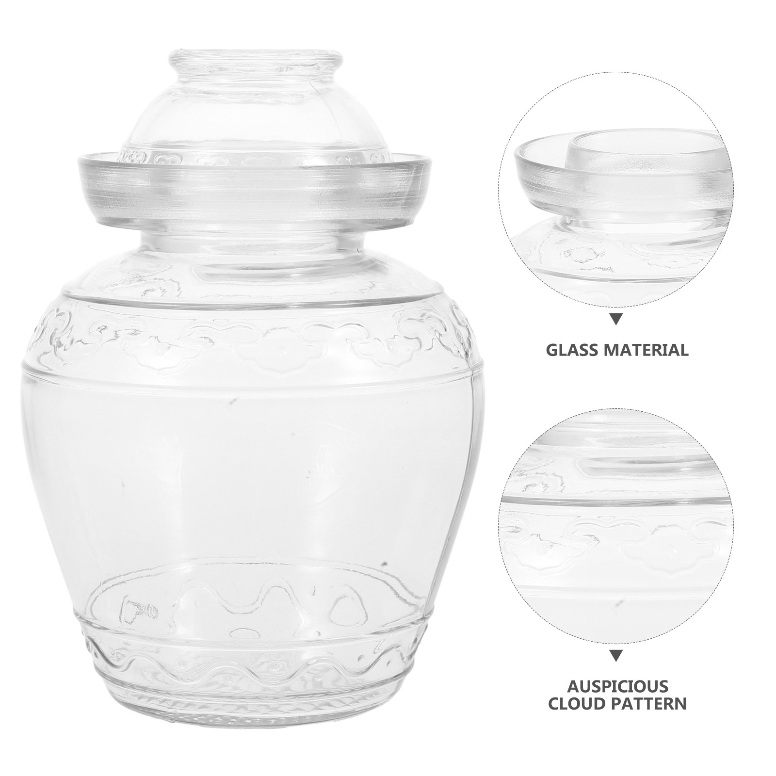 Büyük Kapasiteli Cam Turşu Kav - Food Storage Glass Containers Large incelemesi ve fiyatı