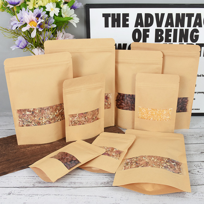 20/50 adet Kraft Kağıt kilitli - Food Storage Zipper Bags incelemesi ve fiyatı
