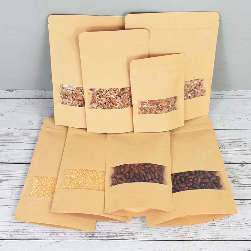 20/50 adet Kraft Kağıt kilitli - Food Storage Zipper Bags incelemesi ve fiyatı