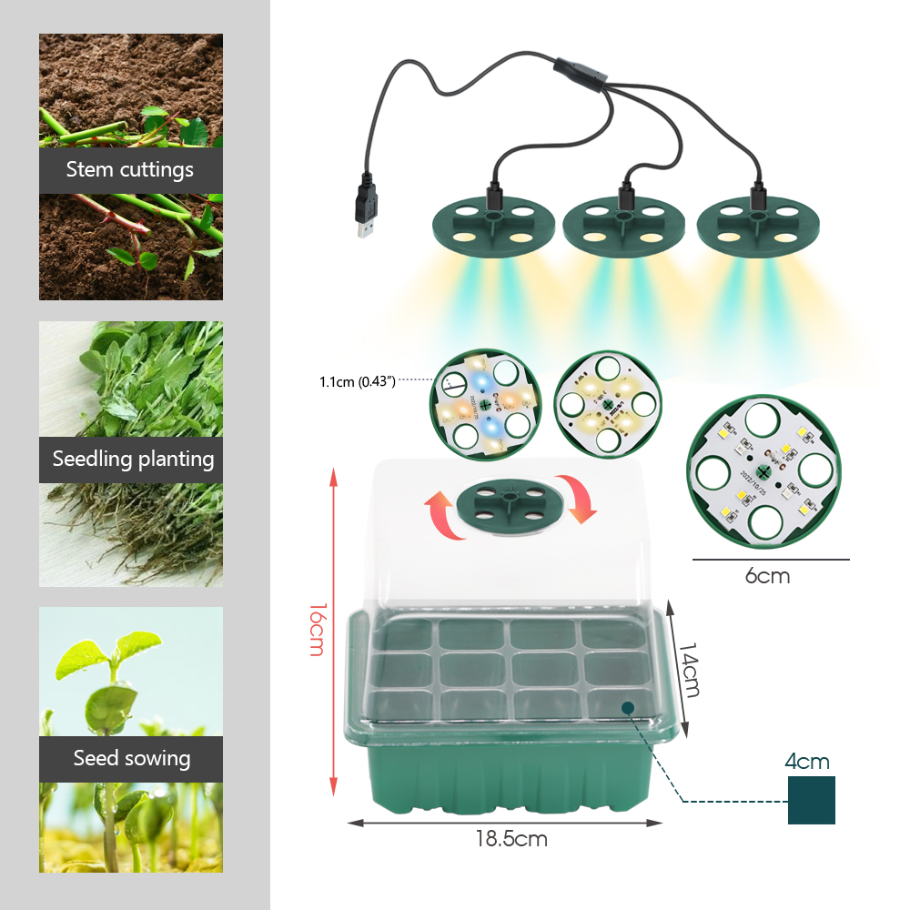 Büyümek Işık ile LED Fidanlık  - Food Storage Plants incelemesi ve fiyatı
