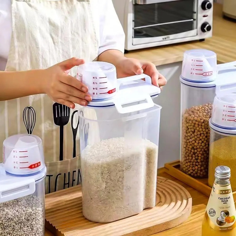 Pirinç Kuru Gıda Saklama Kabı  - Food Storage Jars Plastic incelemesi ve fiyatı