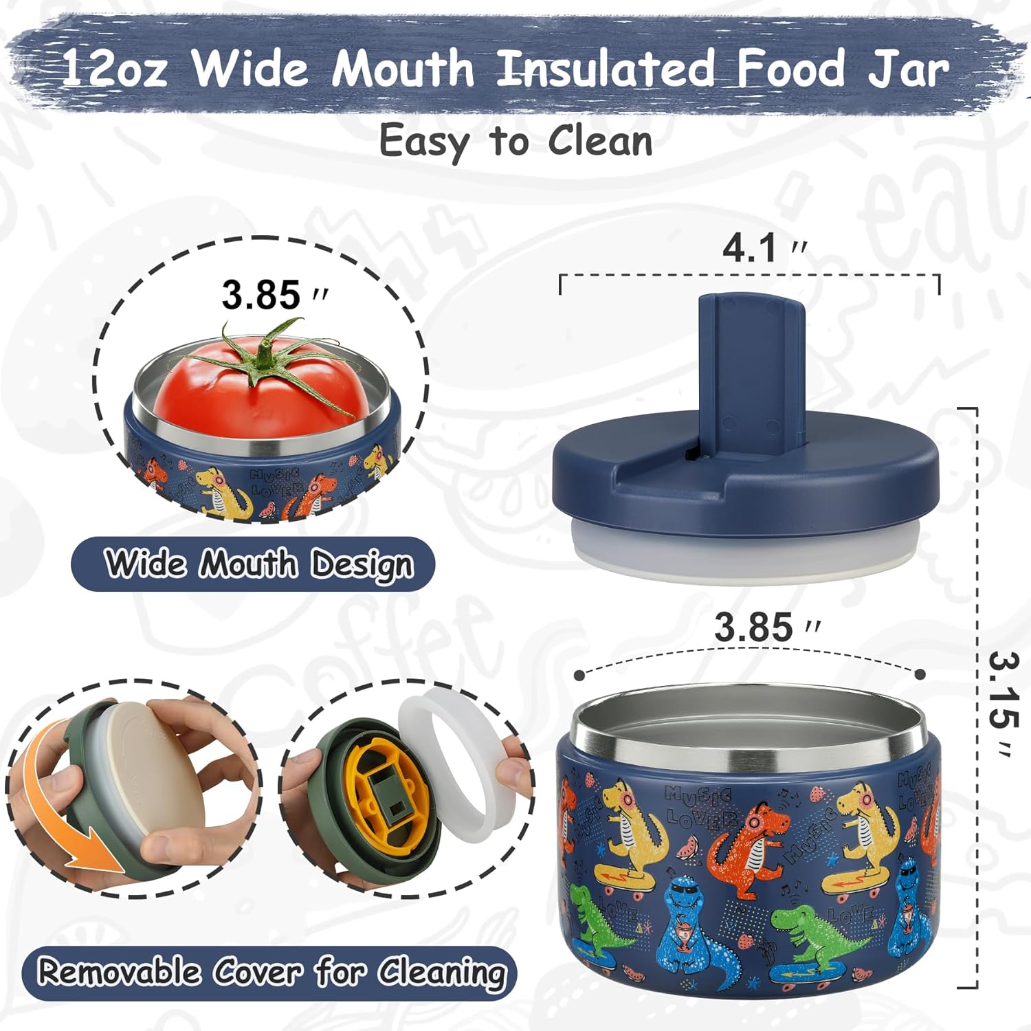 12oz Yalıtımlı Vakumlu Yiyecek - Food Storage Thermos incelemesi ve fiyatı