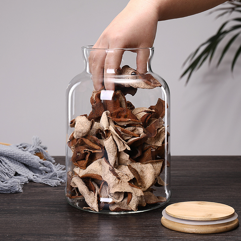 3800 ml Bambu Kapaklı Cam Mutf - Food Storage Glass Containers Large incelemesi ve fiyatı