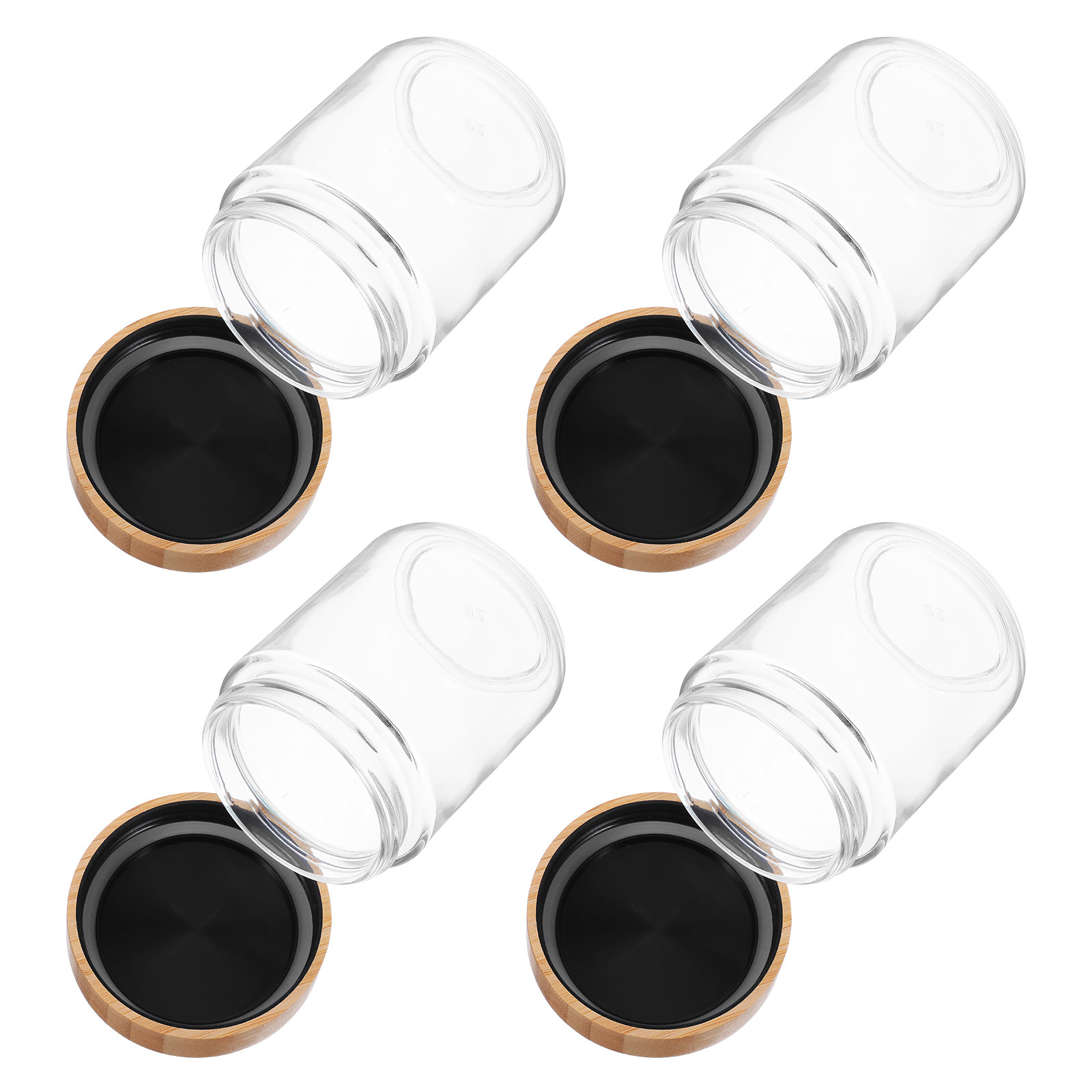 4 Adet Cam Mutfak Saklama Kava - Food Storage Jars With Lids incelemesi ve fiyatı
