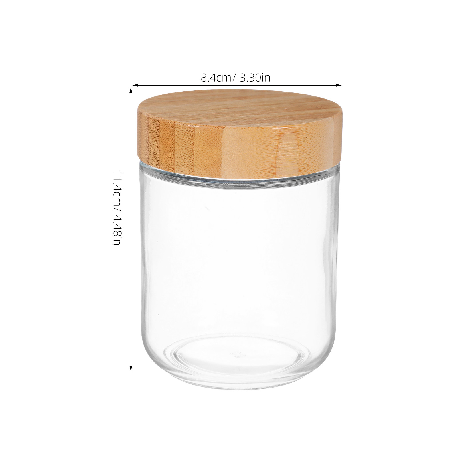 4 Adet Cam Mutfak Saklama Kava - Food Storage Jars With Lids incelemesi ve fiyatı