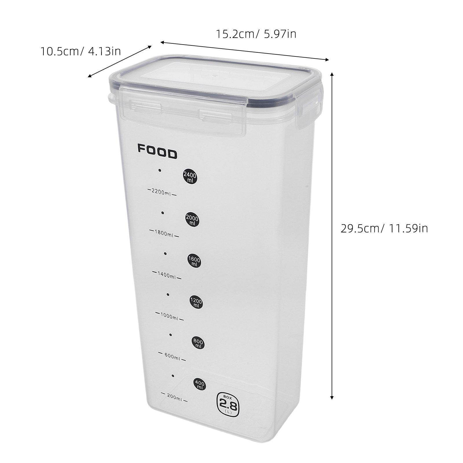 2 Adet Şeffaf Tahıl Saklama Ka - Food Storage Jars Plastic incelemesi ve fiyatı