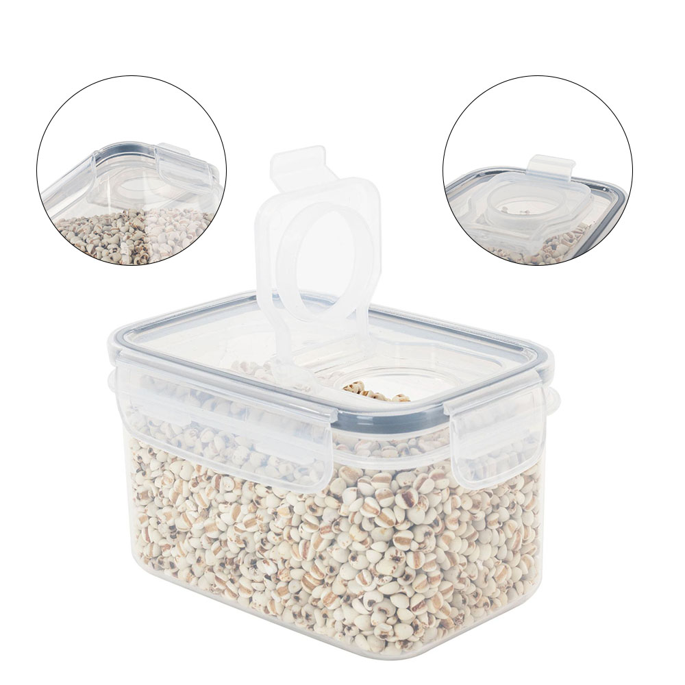 Mühürlü Plastik Gıda Saklama K - Food Storage Jars With Lids incelemesi ve fiyatı